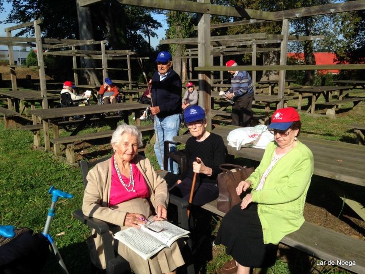 pañando higos en Lar de Noega