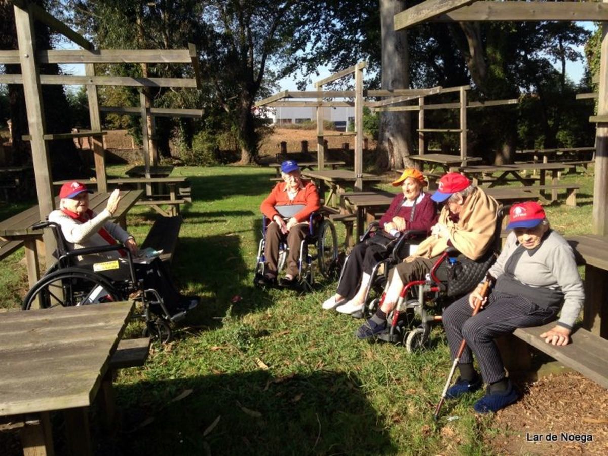 pañando higos en Lar de Noega