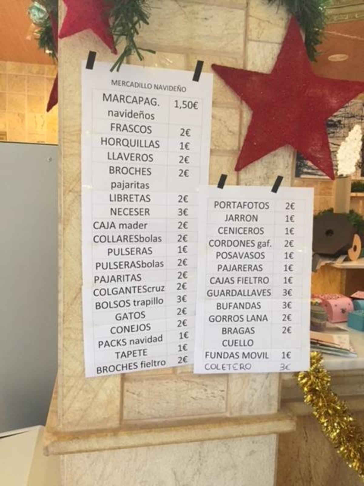 Mercadillo Navidad 2017