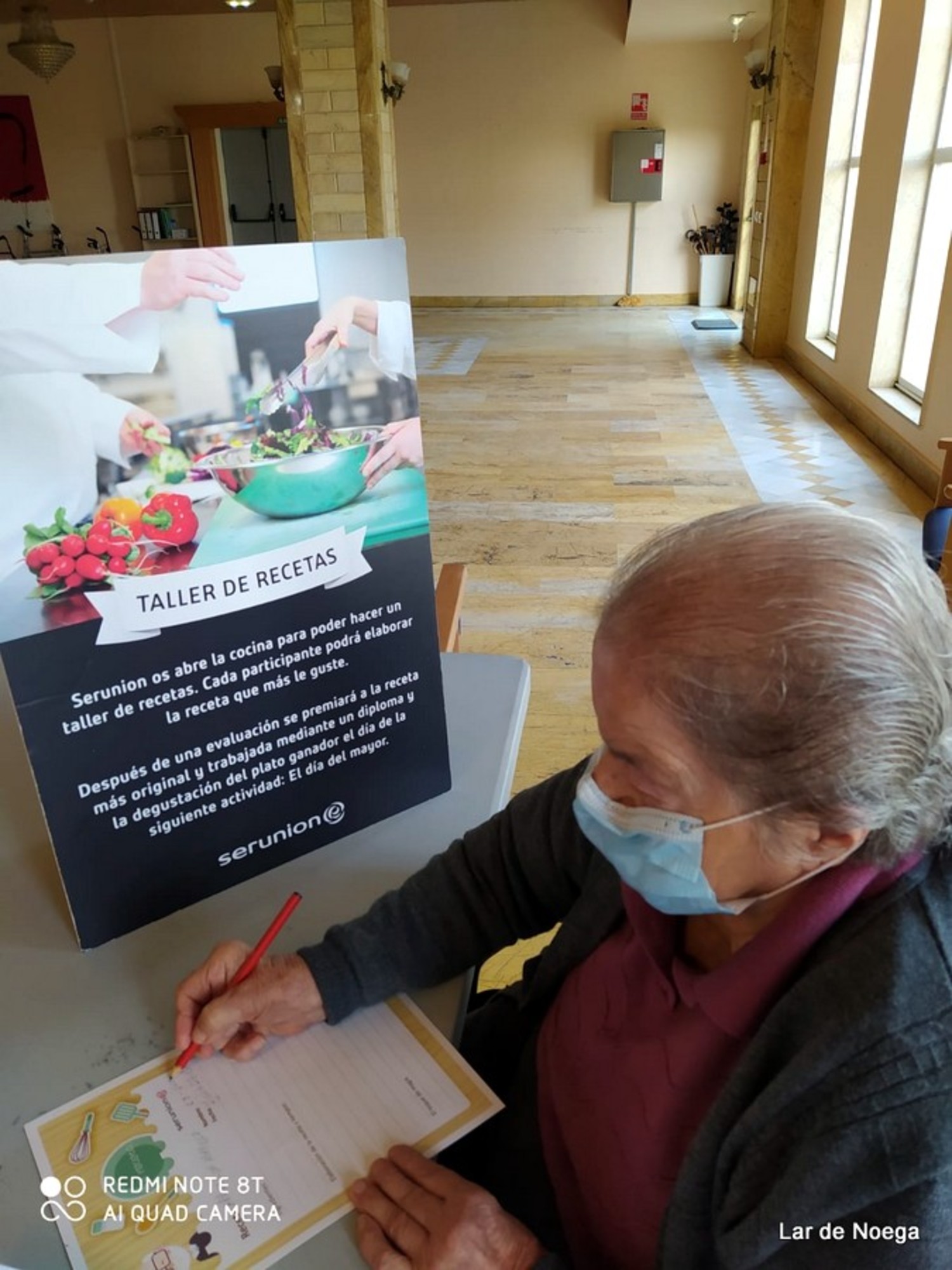 Taller de recetas 12 octubre 2020