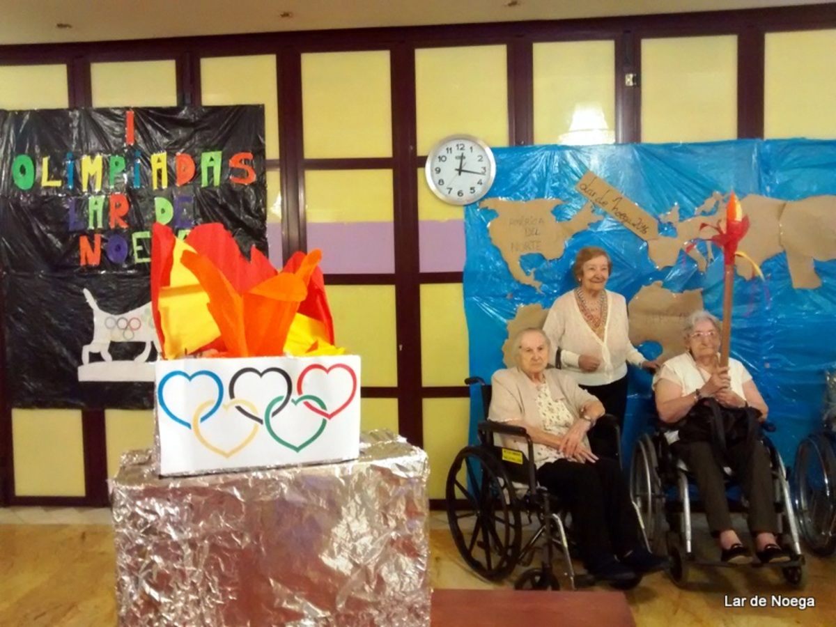 OLIMPIADAS: Llegada de la Antorcha