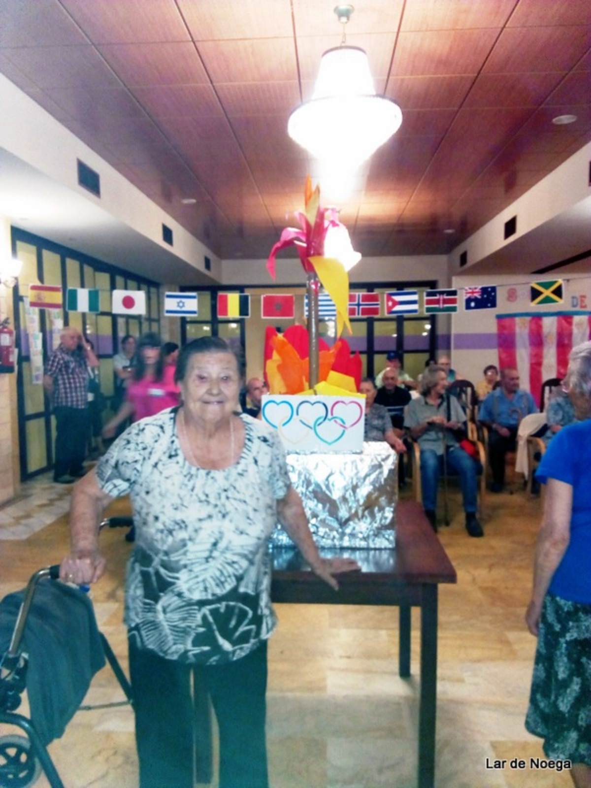 OLIMPIADAS: Llegada de la Antorcha