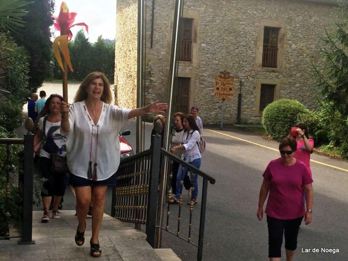 OLIMPIADAS: Llegada de la Antorcha