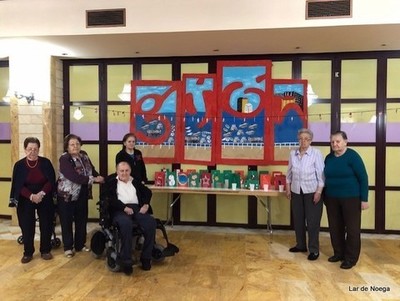 Lar de Noega celebra el Concurso de Postales Navideñas