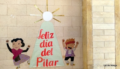 Lar de Noega celebra el Día del Pilar
