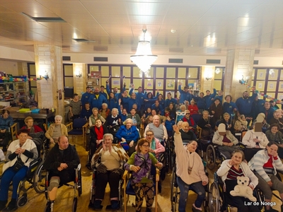 Nos visita la charanga Los Acoplaos