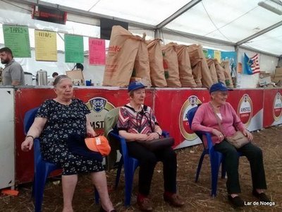 Lar de Noega, en las fiestas patronales de Porceyo